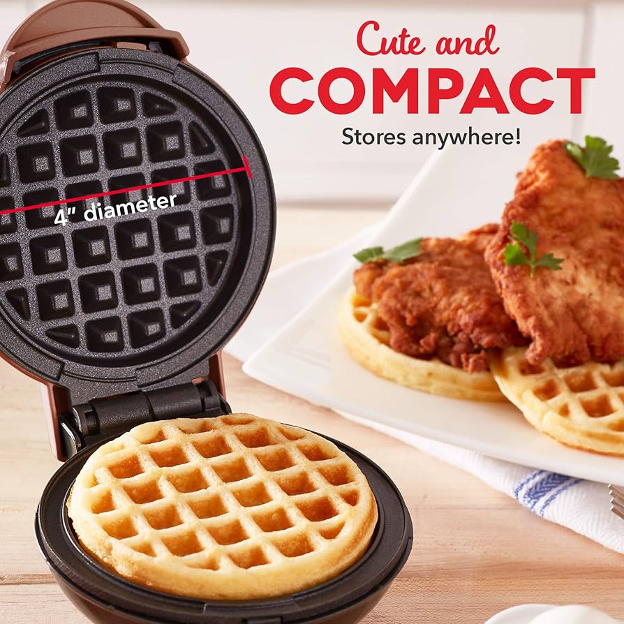 Amazon.com: DASH Mini Maker for Individual Waffles, Hash